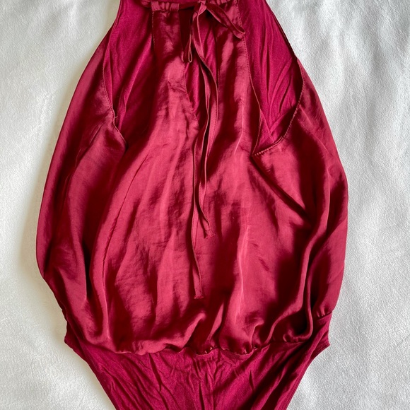 Abercrombie & Fitch satin bodysuit - Picture 2 of 3